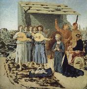 Piero della Francesca The Nativity oil on canvas